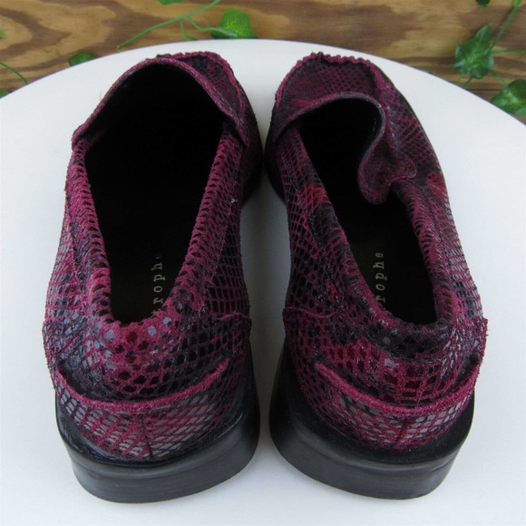 Apostrophe Size 6 Loafer Purple‎ Leather 6 Ratler Slip On Women - Picture 8 of 11